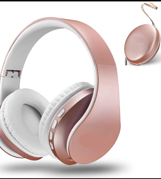 Bluetooth Headphones Over-Ear, Foldable Wireless and Wired Stereo Headset