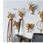 Hanging Holder Wall Home Strong Seamless Sticking Hook Decorative Hook Creative Animal Hooks