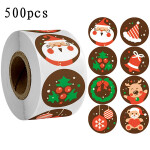 Christmas Gift Bags 25pcs Snowflake Christmas Baking Packaging Bag Candy Boxes Sticker Xmas Decorations for Home .