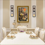 Wall Sconce Candle Holder Metal Wall Decorations