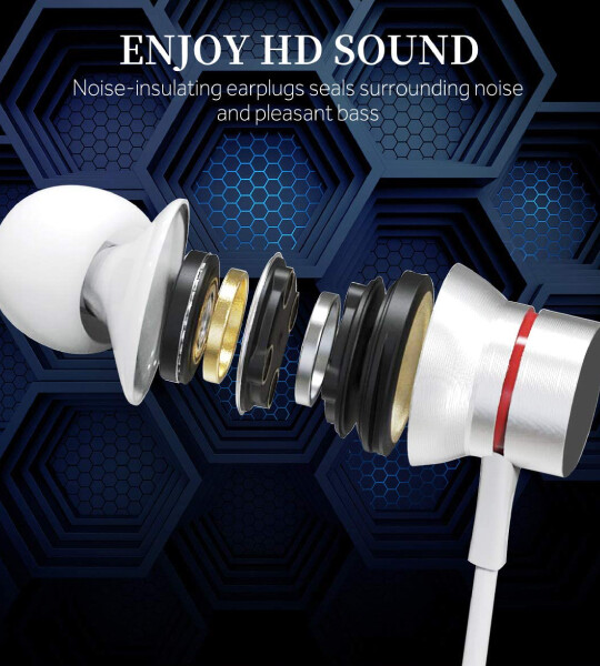 iPhone Lightning Earbuds with Mic Controller Compatible