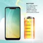 Unlocked Cell Phone ，X23 ，Android Smartphone, 6.11-inch IPS Full-Screen, 3GWCDMA : 850/2100MHZ SIM Card , 1GB RAM 16GB R