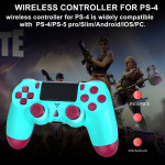 Wireless Remote Controller Compatible with Playstation for PS4 With Charging Cable