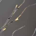 Set of 2 2FT 24LT Birch Tree Battery Powered Warm White LED for Home Decoration, Wedding