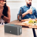 Bluetooth Speaker, DOSS SoundBox Touch Portable Wireless Bluetooth Speaker with 12W HD Sound and Bass, IPX5 Waterproof,