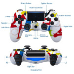 Controller Wireless Gamepad Compatible with PS4