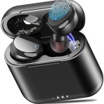 Wireless Earbuds Bluetooth Headphones Touch Control with Wireless Charging Waterproof