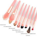 Travel Portable Soft Makeup Brushes Set Eye Shadow Foundation Powder Eyelash Lip Concealer Blush Cosmetic Kit