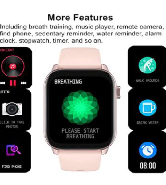 Smart Watch for Women Men GOY & KAY Smartwatch Waterproof Blood Pressure