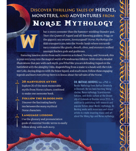 Norse Mythology for Kids Tales of Gods, Creatures and Quests