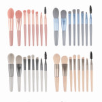 Color Makeup Brushes Soft Bristles Portable Beauty Tools Complete Set Of Brushes For Beginner