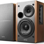 Edifier R1280T Powered Bookshelf Speakers - 2.0 Stereo Active Near Field Monitors - Studio Monitor Speaker - Wooden Encl