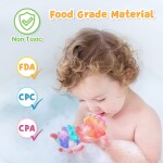 Pop Fidget Ball Popper Its Toys, Pop Ball It Fidget Toy Food Grade Silicone Sensory Toys Stress Balls for Kids