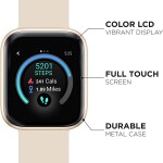 Smartwatch Fitness Tracker Heart Rate  Sleep Monitor Waterproof for Women and Men