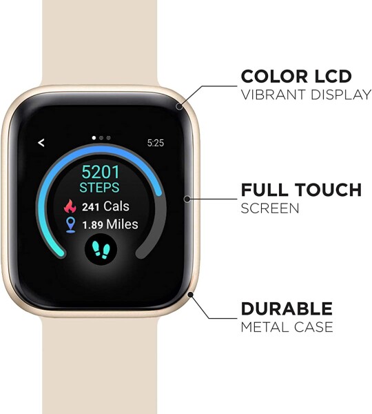 Smartwatch Fitness Tracker Heart Rate  Sleep Monitor Waterproof for Women and Men