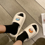 Summer Slippers Sandals Beach Slides Flip Flops Cartoon Bear Dog Tiger Thick Soled Boys & Girls