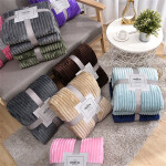 Blanket Flannel Fleece Soft Adult Bed Cover Winter Warm Stitch Fluffy Bed Linen Bedspread for Sofa Bedroom.