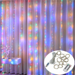 Christmas Lights Curtain Garland Merry Christmas Decorations for Home Christmas Ornaments Xmas Gifts.