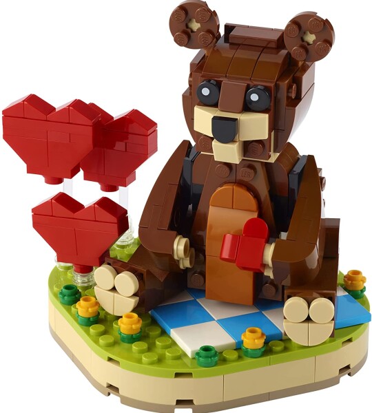 Valentine’s Brown Bear 40462 Building Kit