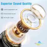 Bluetooth Earbuds, Wireless Earbuds with Charging Case Waterproof Bluetooth Headphones