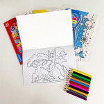 Coloring books printing for children in stock