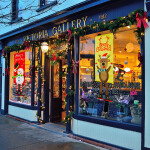 Christmas flag elf snowman cloth hanging scroll cartoon canvas window wall decoration.