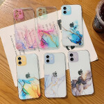 Marble Phone Case For Iphone 11 Cases Luxury Silicon Funda Iphone12 12 Pro Max