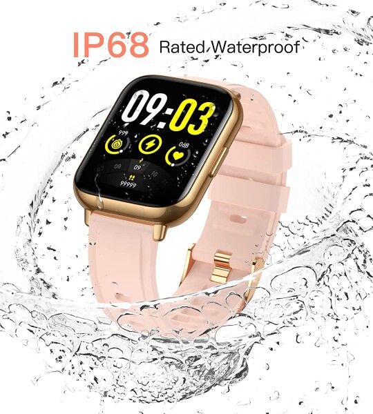 Smart Watch for Women AGPTEK 1.69" Smartwatch for Android