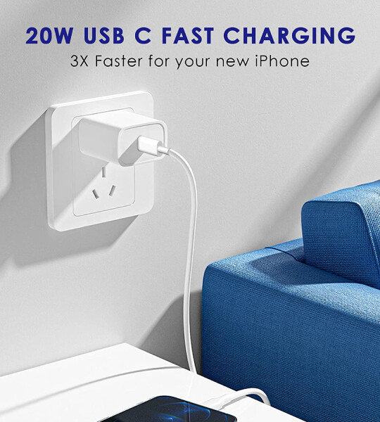 USB C Wall Fast Charger Block Compatible with iPhone