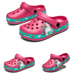 Children Garden Shoes, Boys Cartoon Summer Slippers Shoes