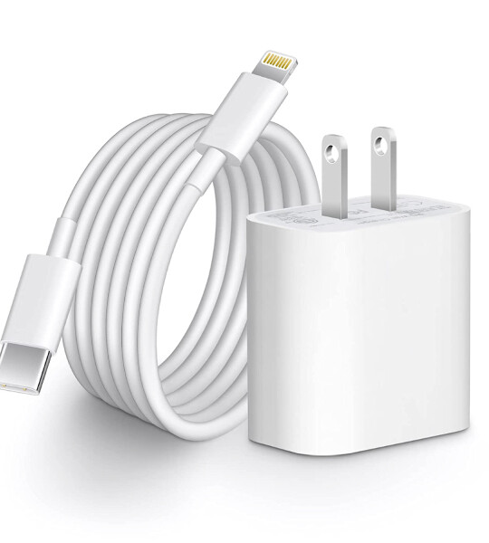 USB C Charger Fast Charger with 6FT USB C to Lightning Cable for iPhone