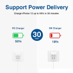 10FT USB C to Lightning Fast Charger Cable Cord for for iPhone