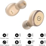 TOZO T10 Bluetooth 5.3 Wireless Earbuds with Wireless Charging Case IPX8 Waterproof Stereo Headphones