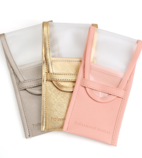 Portable Makeup Brushes Case Empty Bag