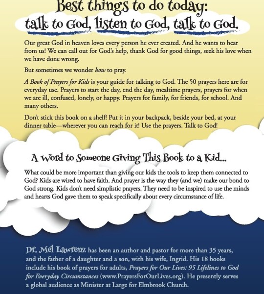 A Book of Prayers for Kids: ways to talk to God every day Paperback – 2022