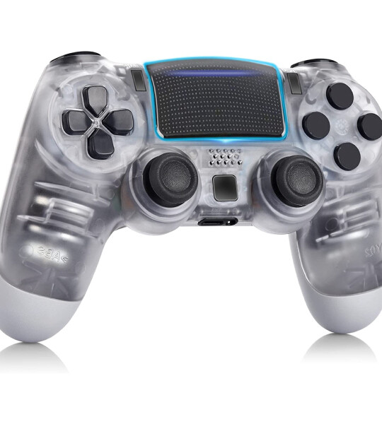 Wireless Game Controller Compatible for Play station 4 with Two Motors