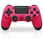 Wireless Controller Compatible with PS4 Console Red