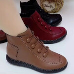 Autumn and Winter Leather Shoes For Women