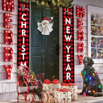 Merry Christmas Banner Christmas Door Decoration Christmas Home Decoration 2021 Xmas Ornament Gift New Year 2022