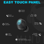 True Wireless Earbuds Noise Cancelling With Mic