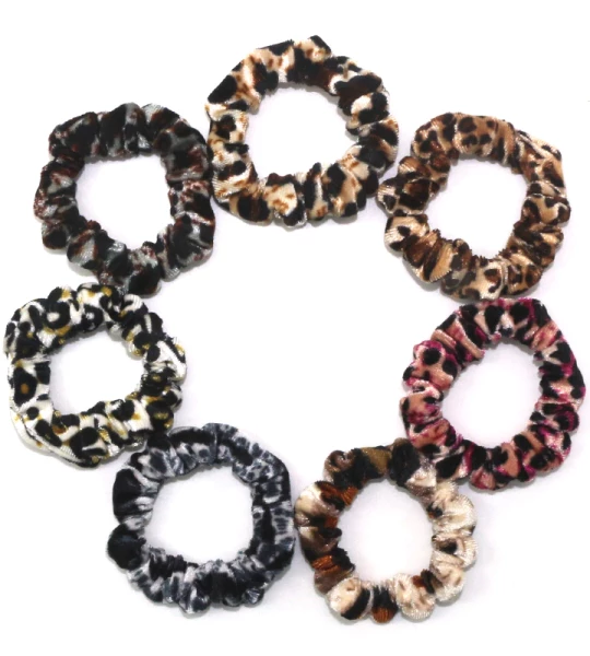 106pcslot Velvet Hair Scrunchies Pack Girl Elastic Hair Bands Headwear Ponytail Holder Set Hair Accessories Solid No Cre