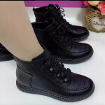 Autumn and Winter Leather Shoes For Women