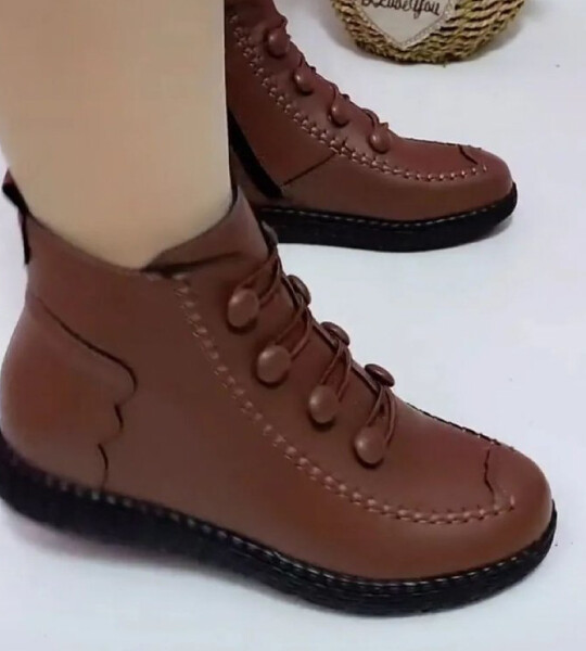 Autumn and Winter Leather Shoes For Women