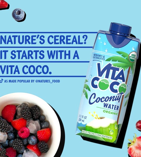 Vita Coco Coconut Water, Pure Organic | Refreshing Coconut Taste | Natural Electrolytes | Vital Nutrients | 11.1 Oz (Pac