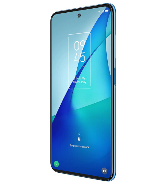 TCL Android Smartphone with Fast Charging Unlocked Blue