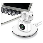 Waterproof Noise Cancelling Wireless Earbuds with Wireless Charging Case