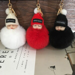 1PCS Cute Cartoon Doll Keychain for Women Handbag Car Key Holder Bag Pendant and Toys for Kids Gift