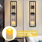 Wall Sconce Candle Holder Metal Wall Decorations