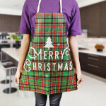 Christmas Apron Christmas Decorations for Home Kitchen Accessories 2022 New Year Christmas Gifts.