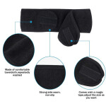 Women Wide Hairband Adjustable Soft Toweling Hair Accessories Yoga SPA Bath Shower Makeup Wash Face Cosmetic Headba